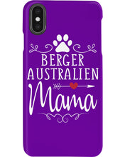 Load image into Gallery viewer, Berger Australien Mama Gift For Dog Lovers Phone case
