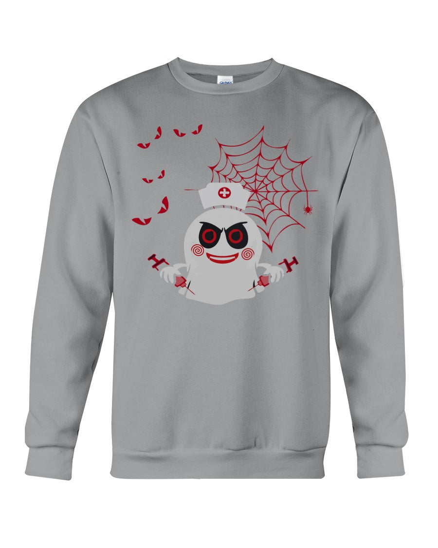 Boo Mysterious Design Gift For Nurse Sweatshirt