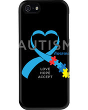 Load image into Gallery viewer, Autism Love Hope Accept Custom Design - World Autism Awareness Day Gift Phone case
