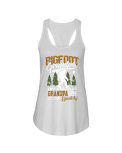 Load image into Gallery viewer, Bigfoot Grandma - Like A Regular Grandpa But Way More Squatchy Custom Design Ladies Flowy Tank
