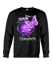 Load image into Gallery viewer, Being A    Memom Makes My Life Complete Personalized Name Gifts Sweatshirt
