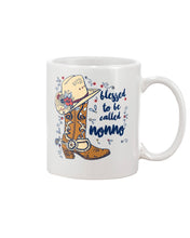 Load image into Gallery viewer, Blessed To Be Called Nonno Cowboy Custom Design Gifts Mug
