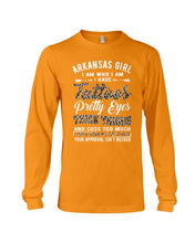 Load image into Gallery viewer, Arkansas Girl Have Tattoos Pretty Eyes Gifts For Arkansas Girls Unisex Long Sleeve
