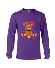 Load image into Gallery viewer, Abyssinian Bow Special Gift For Cat Lovers Unisex Long Sleeve

