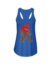 Load image into Gallery viewer, Bigfoot Maga Simple Unique Meaningful Gifts For Bigfoot Lovers Ladies Flowy Tank
