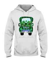 Load image into Gallery viewer, Blessed Ganny Patrick&#39;s Day Custom Design Personalized Name Gifts Hoodie
