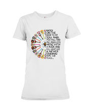 Load image into Gallery viewer, A Never Ending Hope For Peace Guitar Hippie Design Limited Edition Ladies Tee
