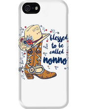 Load image into Gallery viewer, Blessed To Be Called Nonno Cowboy Custom Design Gifts Phone case
