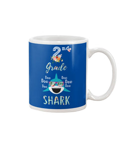 2Nd Grade Doo Doo Shark Anniversary Gift Mug