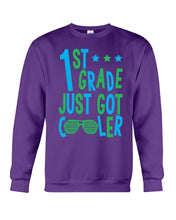 Load image into Gallery viewer, 1St Grade Just Got Cooler Cutest Glasses Sweatshirt
