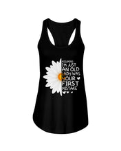 Load image into Gallery viewer, Assuming I&#39;m Just An Old Lady Was Your First Mistake Gift For Flower Lovers Ladies Flowy Tank

