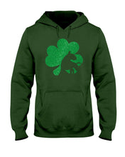 Load image into Gallery viewer, Bull Terrier Clover St Patrick&#39;s Day For Dog Lovers Hoodie
