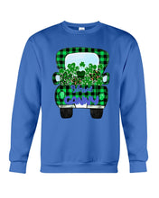 Load image into Gallery viewer, Blessed Ganny Patrick&#39;s Day Custom Design Personalized Name Gifts Sweatshirt
