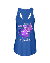 Load image into Gallery viewer, Being A   Gola Bone  Makes My Life Complete Personalized Name Gifts Ladies Flowy Tank
