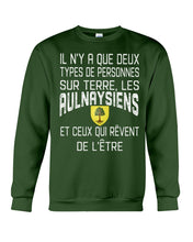 Load image into Gallery viewer, A Que Deux Types De Personnes Sur Terre Les Aulnay-Sous-Bois Emblem Sweatshirt
