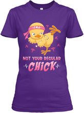 Load image into Gallery viewer, Cna Not Your Regular Chick Custom Design Gifts Ladies Tee

