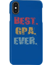 Load image into Gallery viewer, Best Gpa Ever Colorful Abstract Words Personalized Name Gifts Phone case
