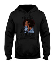 Load image into Gallery viewer, April Birthday Gift Ideas - April Girl I&#39;m Living My Best Life Hoodie
