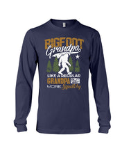 Load image into Gallery viewer, Bigfoot Grandma - Like A Regular Grandpa But Way More Squatchy Custom Design Unisex Long Sleeve
