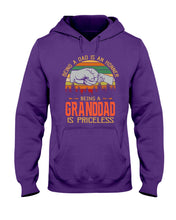 Load image into Gallery viewer, Being A Dad Is An Honner Being A Granddad Is Priceless Custom Design Hoodie
