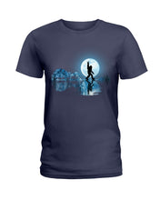 Load image into Gallery viewer, Bigfoot Guitar And Lake  Meaningful Gifts For Bigfoot Lovers Ladies Tee

