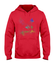 Load image into Gallery viewer, Colorful Cat Heart Custom Design Gift For Cat Lovers Hoodie

