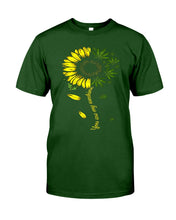 Load image into Gallery viewer, Cannabis Sunshine Abstract Image Custom Design Guys Tee
