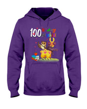 Load image into Gallery viewer, 100Th Day Of School Funny Llama  And Owl Gifts For Students Hoodie
