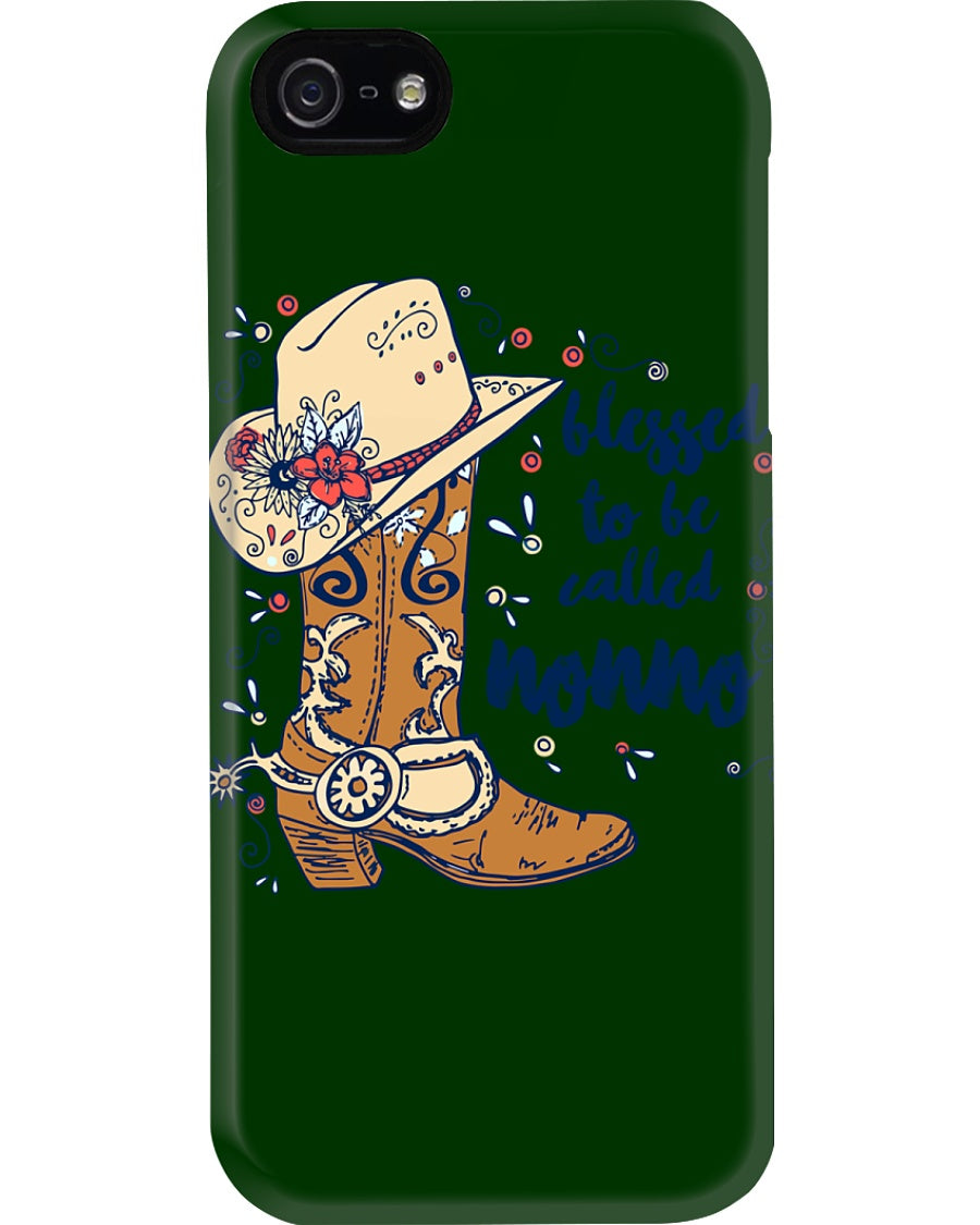 Blessed To Be Called Nonno Cowboy Custom Design Gifts Phone case