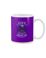 Load image into Gallery viewer, Born In July My Scars Tell A Story Mug
