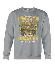 Load image into Gallery viewer, Being A Vietnam Veteran Is An Honor Grandpa Gifts Sweatshirt
