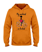 Load image into Gallery viewer, A Beautiful Girl -My Weekend Is Booked Custom Design Hoodie
