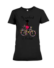 Load image into Gallery viewer, A Beautiful Girl -My Weekend Is Booked Custom Design Ladies Tee
