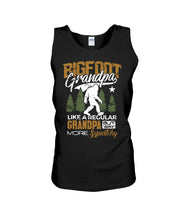 Load image into Gallery viewer, Bigfoot Grandma - Like A Regular Grandpa But Way More Squatchy Custom Design Unisex Tank Top
