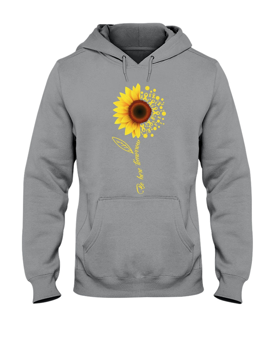 Be Here Tomorrow Sunflower Spina Bifida Awareness Hoodie