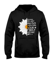Load image into Gallery viewer, Assuming I&#39;m Just An Old Lady Was Your First Mistake Gift For Flower Lovers Hoodie
