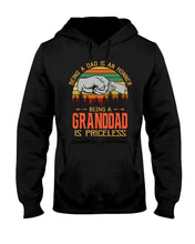 Load image into Gallery viewer, Being A Dad Is An Honner Being A Granddad Is Priceless Custom Design Hoodie
