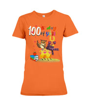 Load image into Gallery viewer, 100Th Day Of School Funny Llama  And Owl Gifts For Students Ladies Tee
