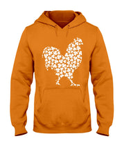 Load image into Gallery viewer, Chicken Irish Clover For St. Patrick&#39;s Day Hoodie
