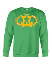 Load image into Gallery viewer, Autism Love Simple Custom Design Gift Sweatshirt
