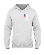 Load image into Gallery viewer, Bigfoot Flag Usa Two-Sided Custom Design Gift For Friends Hoodie
