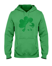 Load image into Gallery viewer, Bull Terrier Clover St Patrick&#39;s Day For Dog Lovers Hoodie
