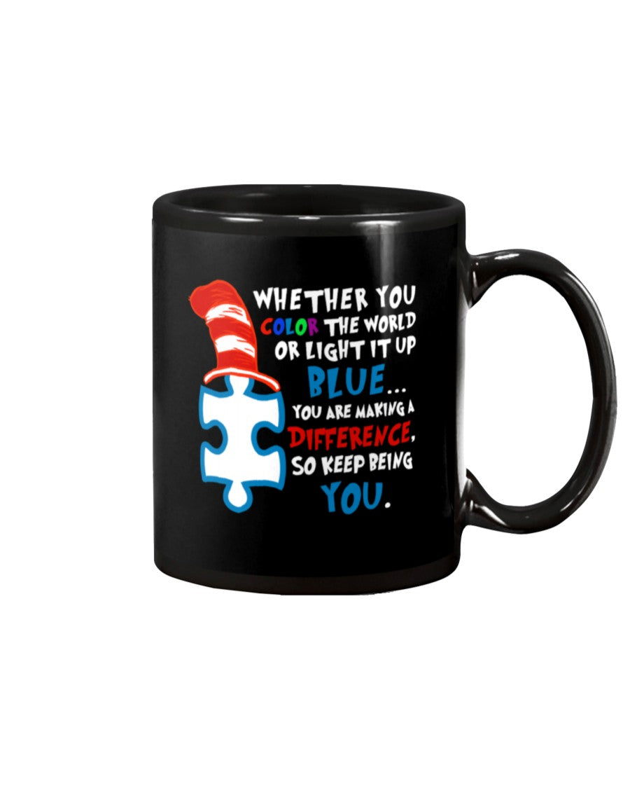 Autism Keep Being You Custom Design Gift Mug