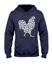 Load image into Gallery viewer, Chicken Irish Clover For St. Patrick&#39;s Day Hoodie
