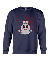 Load image into Gallery viewer, Boo Mysterious Design Gift For Nurse Sweatshirt
