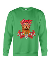 Load image into Gallery viewer, Abyssinian Bow Special Gift For Cat Lovers Sweatshirt
