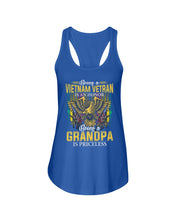 Load image into Gallery viewer, Being A Vietnam Veteran Is An Honor Grandpa Gifts Ladies Flowy Tank
