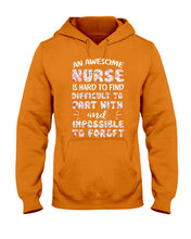 Load image into Gallery viewer, An Awesome Nurse Is Hard To Find Custom Design Hoodie
