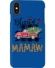 Load image into Gallery viewer, Blessed Mamaw Leopard Pattern Driving Car Custom Design Gifts Phone case
