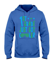 Load image into Gallery viewer, 1St Grade Just Got Cooler Cutest Glasses Hoodie
